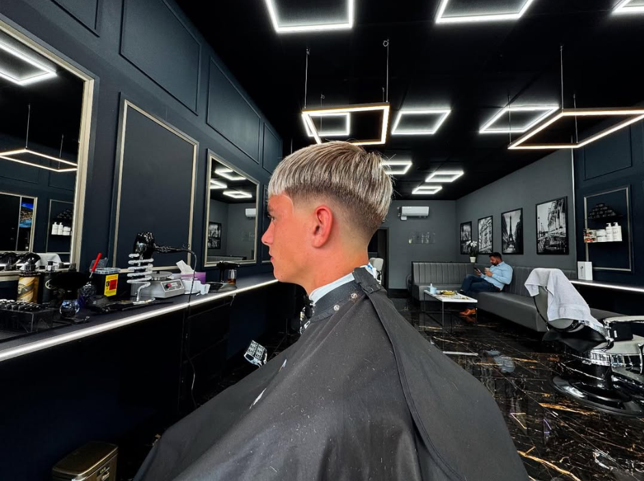 Barbers at work — Homme Barbers Cheadle